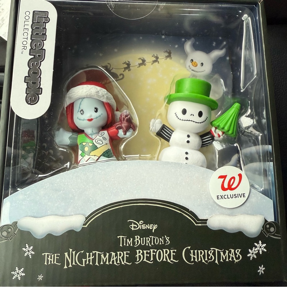New! Walgreens Exclusive Little People Disney Nightmare Before Christmas Set